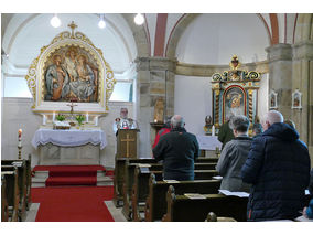 Maigottesdienst in der Weingartenkapelle (Foto: Karl-Franz Thiede)